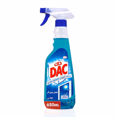 DAC Glass Cleaner Trigger Spray Spotless Shining, 650ml